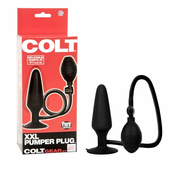 Anal Toys |  Colt Xxl Pumper Plug Black Anal Toys Anal Toys