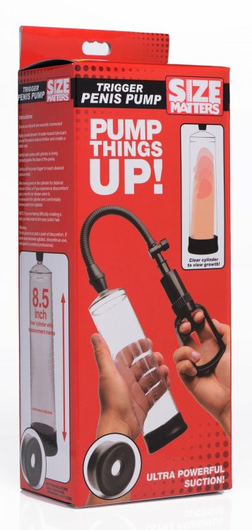 Cock Toys |  Size Matters Pull Handle Penis Pump Cock Toys Cock Toys