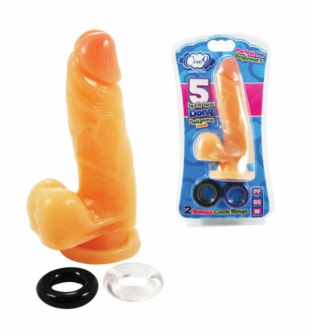 Dildos |  Cloud 9 5 Dildo Light Color W- 2 Bonus Cock Rings “ Dildos Dildos