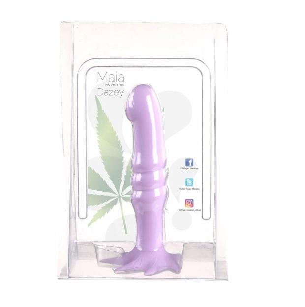 Dildos |  Dazey 420 7 Silicone Dong Pastel Purple “ Anal Toys Anal Toys