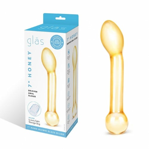 Dildos |  Glas 7In Honey Dripper Anal Slider Dildos Dildos