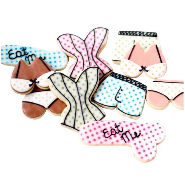 Lingerie & Costumes |  Polka Dot Adult Cookie Set Lingerie & Costumes Lingerie & Costumes