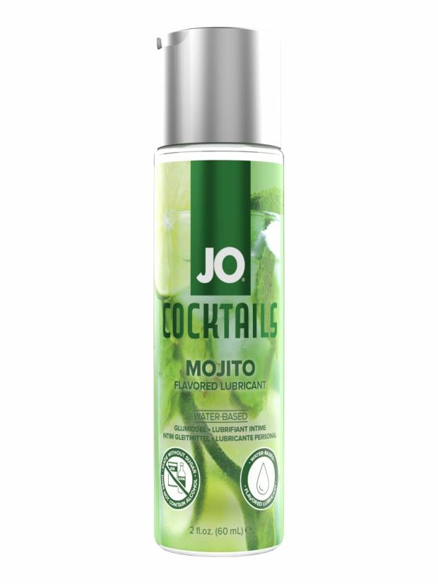 Lubes |  Jo Cocktails Mojito Flavored Lube 2 Oz Condoms And Lubes Lubes