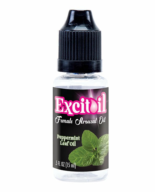 Oils And Lotions |  Peppermint Arousal Oil 0.5 Oz Condoms And Lubes Lubes