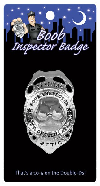 Party & Bachelorette |  Boob Inspector Badge Party & Bachelorette Party & Bachelorette