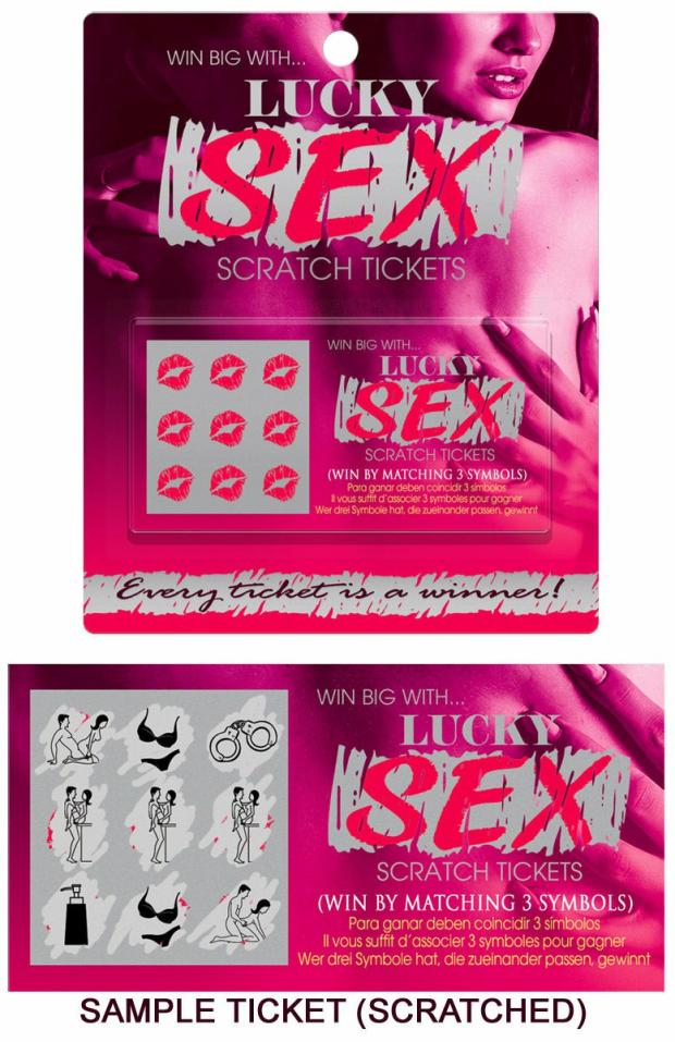 Party & Bachelorette |  Lucky Sex Scratch Tickets Party & Bachelorette Party & Bachelorette