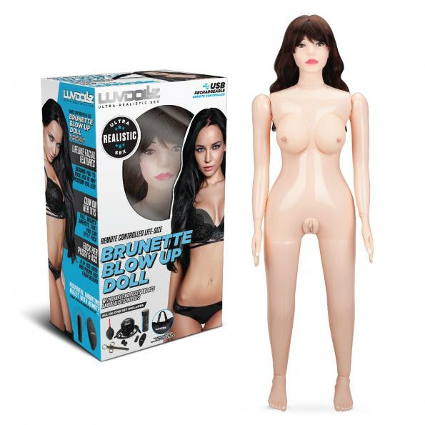 Sex Dolls |  Luvdollz Life Size Brunette Blow Up Doll Remote Controlled Sex Dolls Sex Dolls