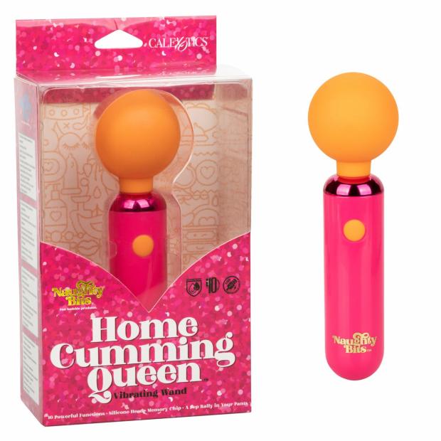 Vibrators |  Naughty Bits Home Cumming Queen Vibrating Wand Sex Toys Vibrators