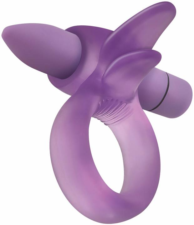 Vibrators |  Adam & Eve’s Vibrating Clitoral Tongue Ring Sex Toys Vibrators