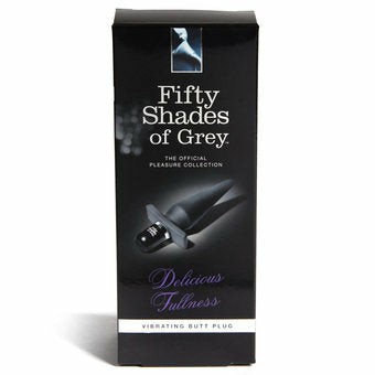 Anal Toys |  Fifty Shades Vibrating Butt Plug Grey Anal Toys Anal Toys