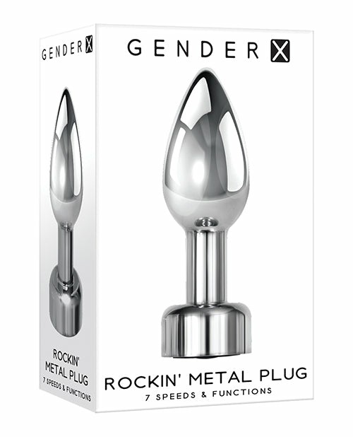 Anal Toys |  Gender X Rockin Metal Plug Anal Toys Anal Toys